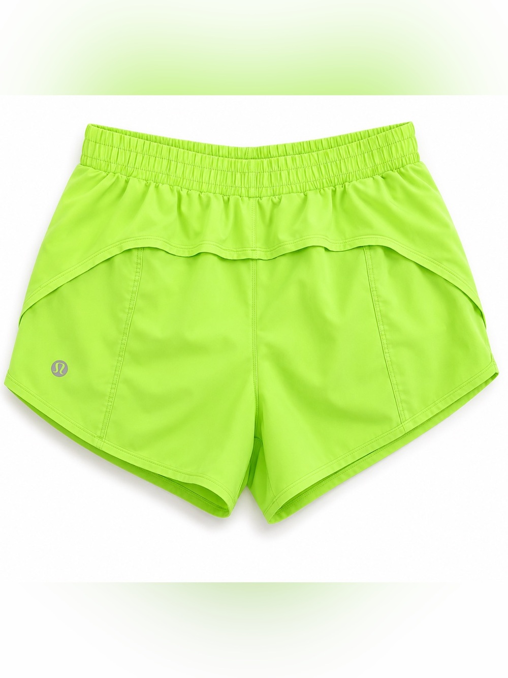Lululemon Hotty Hot Short 2.5” (Lime Pop) Size 6
